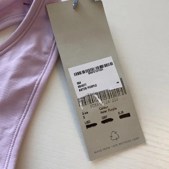 NWT Sweaty Betty London Lavender Racerback Active Sports Bra Top - Picture 6 of 11